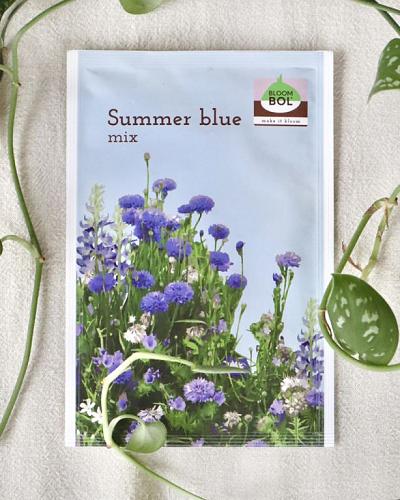 Flower seeds blue